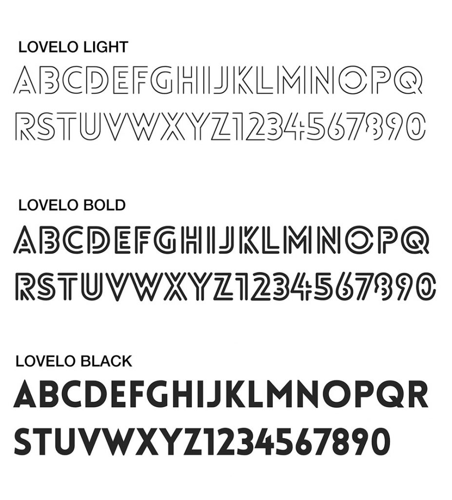 Lovelo Font Family – Free Fonts – Free Graphic, Photo, Mockup, UX/UI